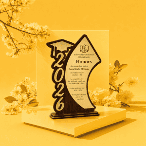 Personalized Graduation Shield for Every Achievement
