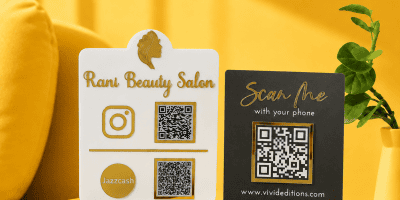 QR MENU STANDS