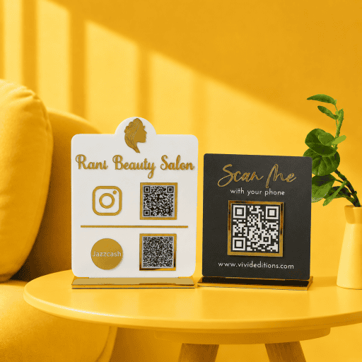 QR MENU STANDS